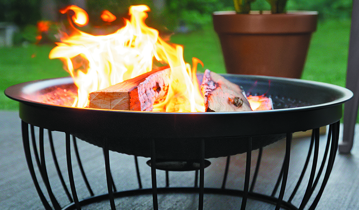 metal fire pit