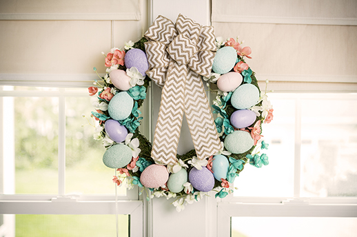 Easter wreath