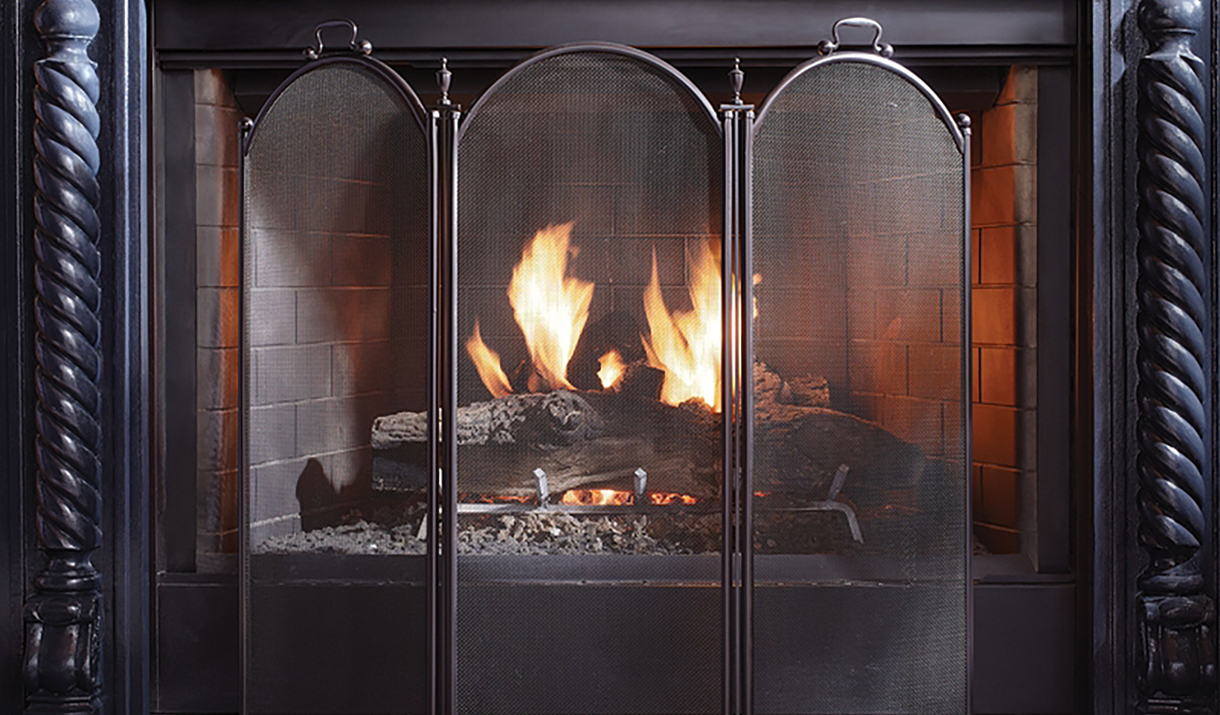 fireplace screen