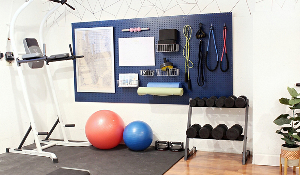 home gym organizer