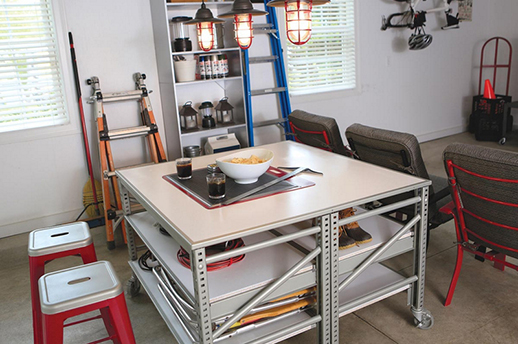 metal workbench