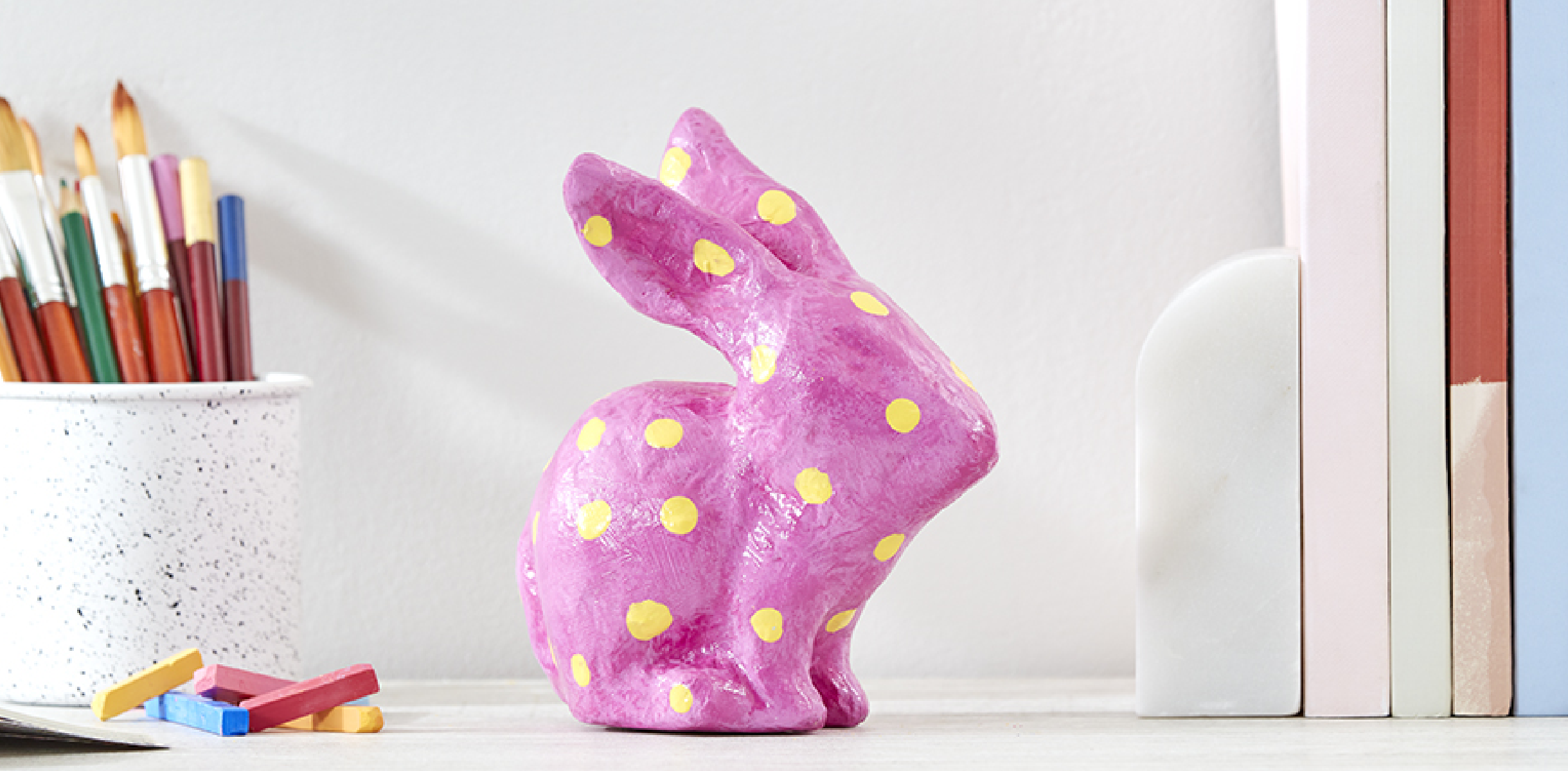 bunny with high gloss glaze