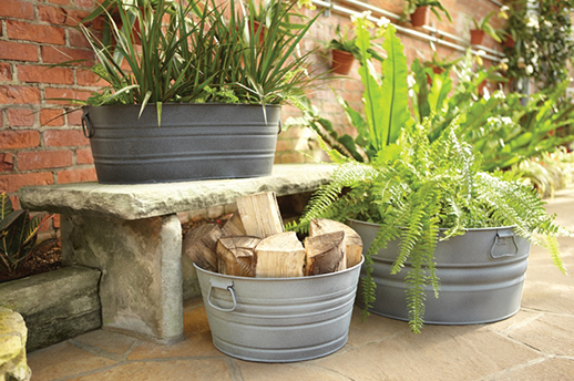 tub planters